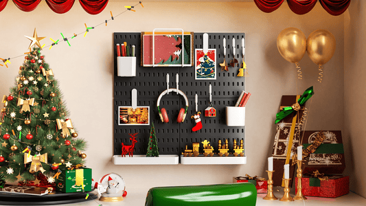 How to Do Christmas Organization with Pegboards: A Guide to Maximizing Your Holiday Space - Keepo